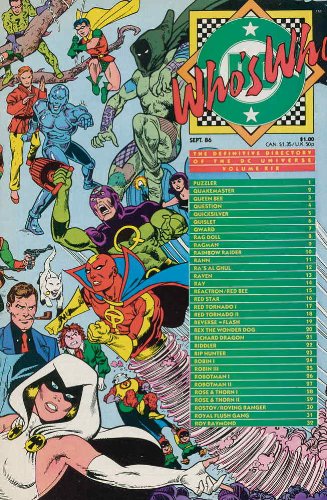 Who's Who: The Definitive Directory of the DC Un, Edition# 19 (DC)
Who's Who: The Definitive Directory of the DC Un, Edition# 19 (DC)