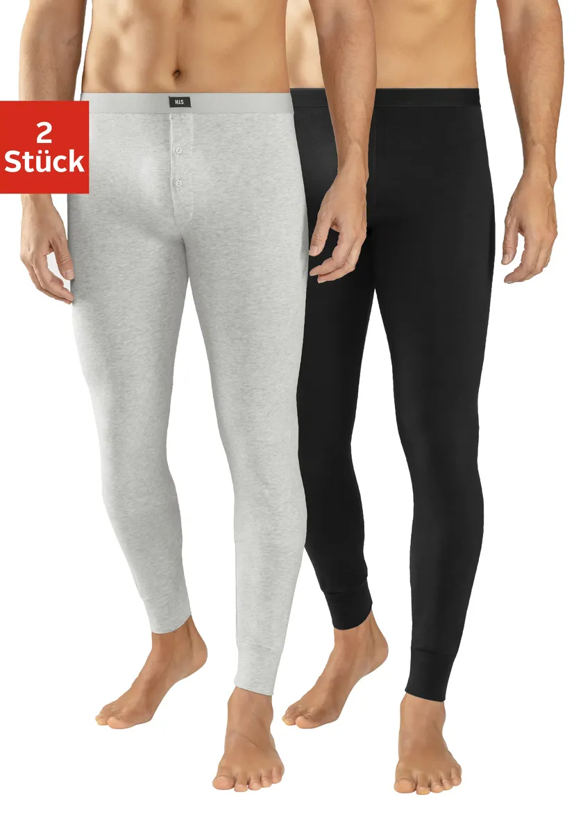 Нижнее белье H.I.S (2 шт.) с манжетами на ногах, черный
Нижнее белье H.I.S (2 шт.) с манжетами на ногах, черный