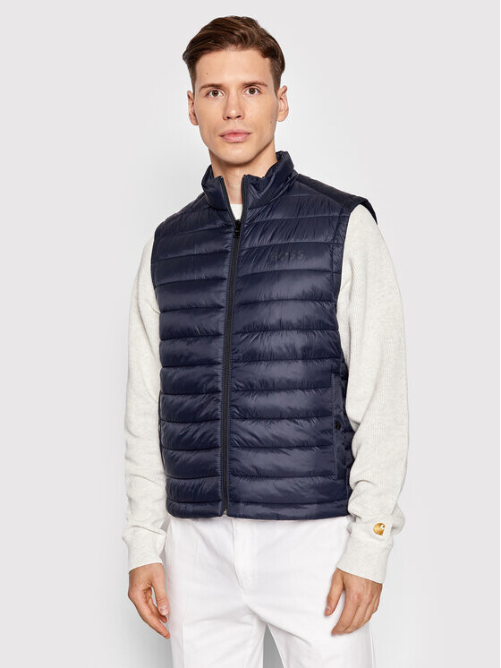 Жилет стандартного кроя Boss, синий
Жилет стандартного кроя Boss, синий