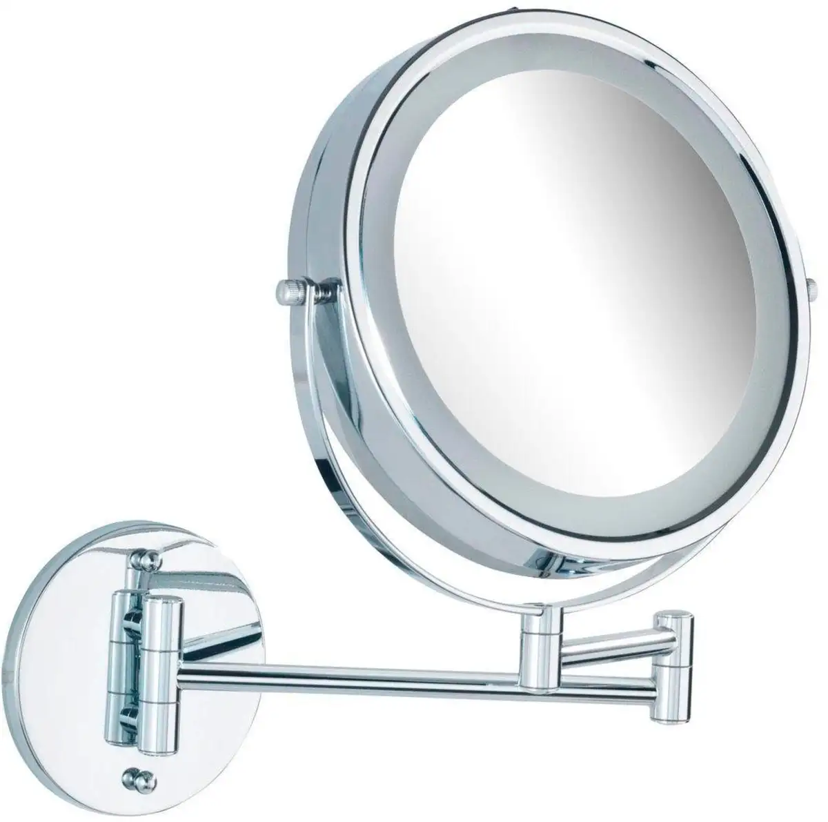 Настенное зеркало WENKO "Lumi", 5-кратное увеличение 25,5х32х12,75 см, Ø 17,5 см, цвет chromfarben
Настенное зеркало WENKO "Lumi", 5-кратное увеличение 25,5х32х12,75 см, Ø 17,5 см, цвет chromfarben