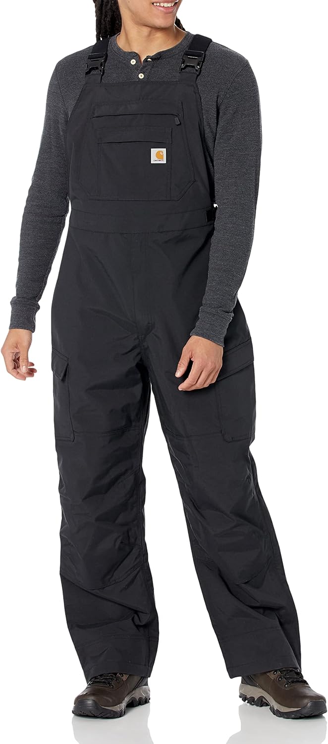 Carhartt мужские брюки-комбинезон Storm Defender Loose Fit Heavyweight, Black
Carhartt мужские брюки-комбинезон Storm Defender Loose Fit Heavyweight, Black