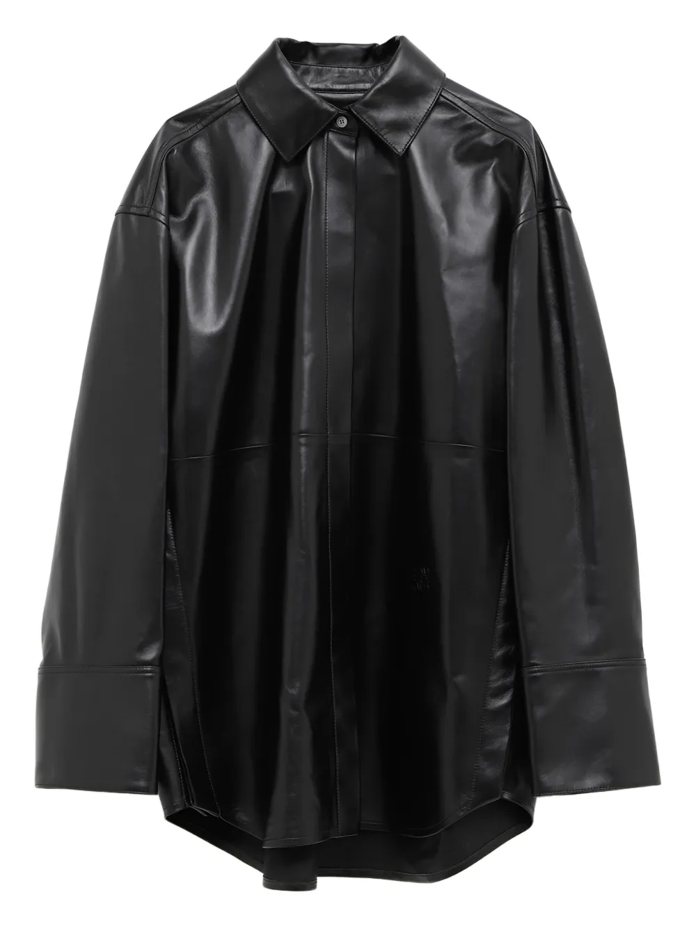 Кожаная рубашка LOEWE, черный 
Кожаная рубашка LOEWE, черный