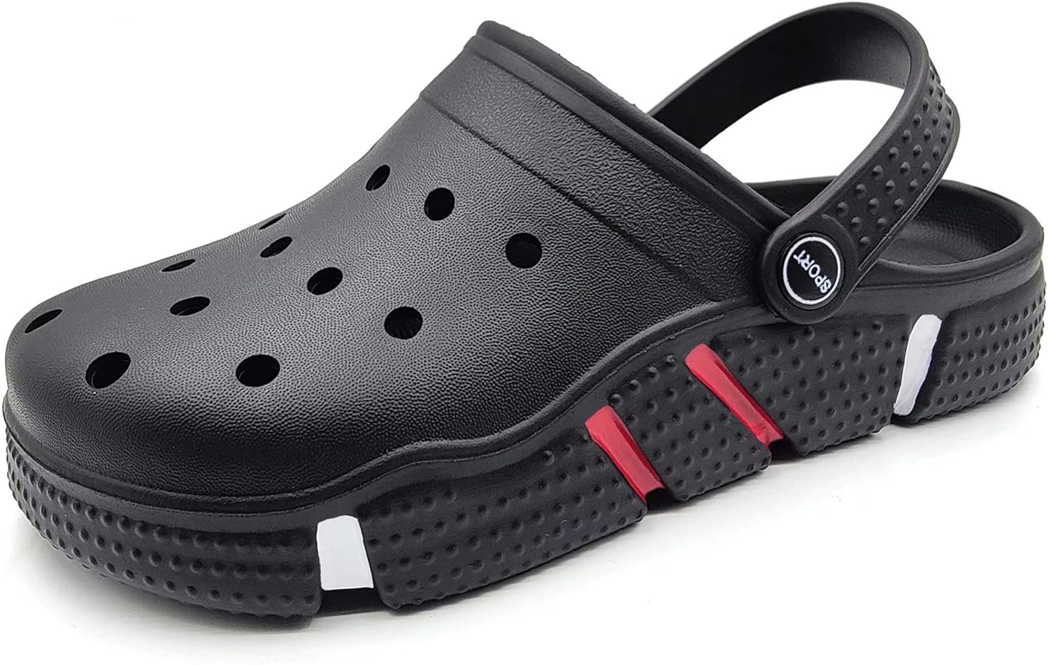 Унисекс садовые сабо Solaud для мужчин и женщин, быстро сохнущие, дышащие, комфортные летние пляжные шлепанцы-сандалии, черный
Унисекс садовые сабо Solaud для мужчин и женщин, быстро сохнущие, дышащие, комфортные летние пляжные шлепанцы-сандалии, черный