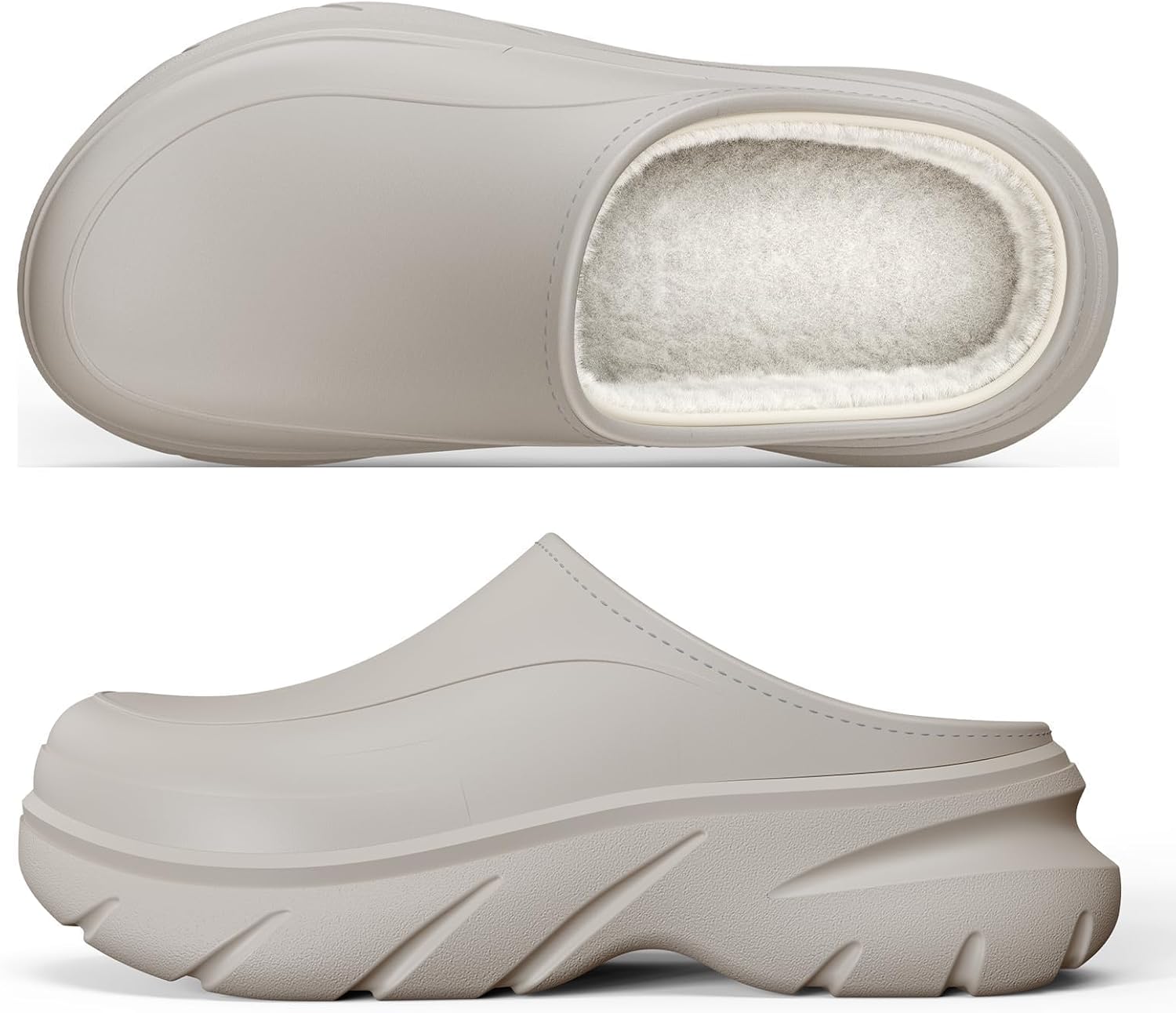 Унисекс зимние водонепроницаемые тапочки YASSIA для улицы, с пушистой подкладкой, нескользящие, с резиновой подошвой, для дома и улицы, комфортные в холодную погоду, светло-серый
Унисекс зимние водонепроницаемые тапочки YASSIA для улицы, с пушистой подкладкой, нескользящие, с резиновой подошвой, для дома и улицы, комфортные в холодную погоду, светло-серый