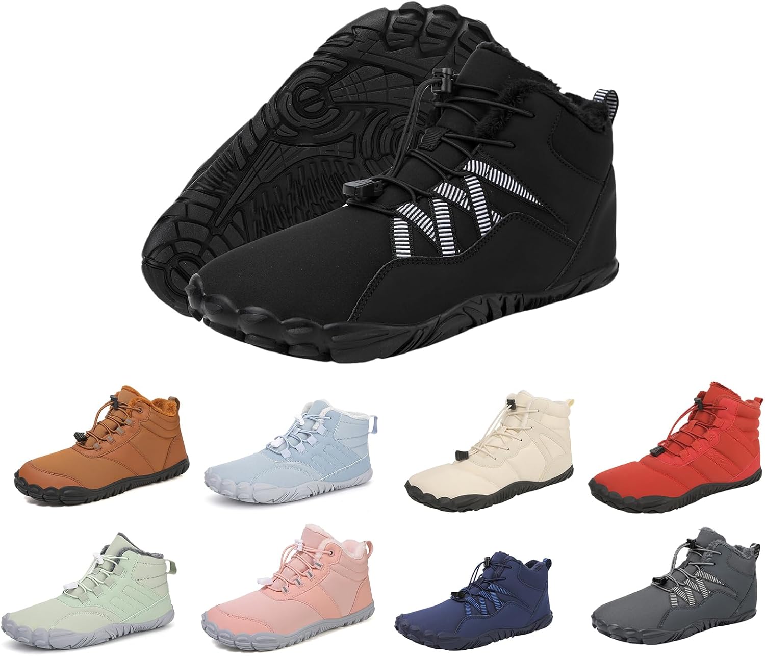 Зимние снежные ботинки Mmoneyake для женщин и мужчин, теплые, с меховой подкладкой, водонепроницаемые снежные кроссовки, широкий носок, без перепада подошвы, укороченные ботильоны, нескользящие, для бега, уличная обувь, модные короткие ботинки,...
Зимние снежные ботинки Mmoneyake для женщин и мужчин, теплые, с меховой подкладкой, водонепроницаемые снежные кроссовки, широкий носок, без перепада подошвы, укороченные ботильоны, нескользящие, для бега, уличная обувь, модные короткие ботинки,...