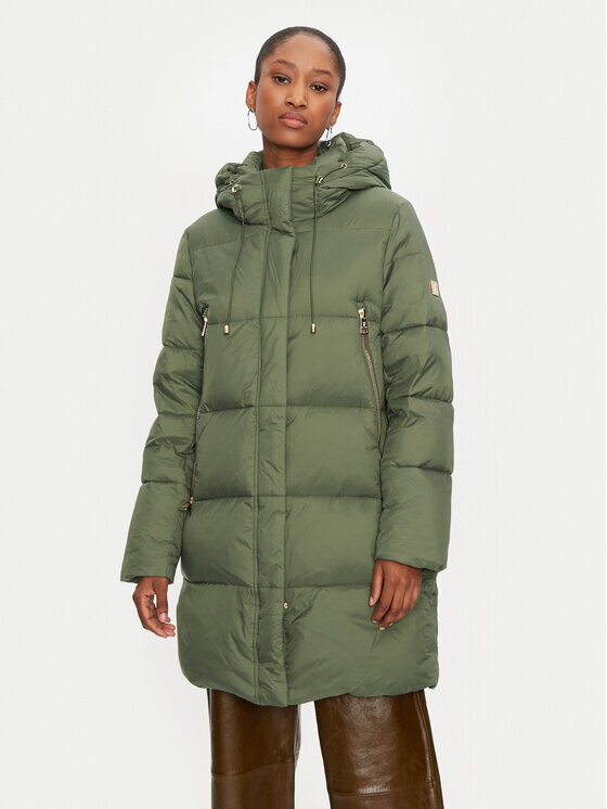 Пуховик стандартного кроя Fracomina, зеленый
Пуховик стандартного кроя Fracomina, зеленый