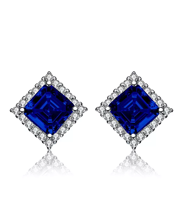 Квадратные серьги-гвоздики с кубическим цирконием, покрытые белым золотом Rachel Glauber, blue
Квадратные серьги-гвоздики с кубическим цирконием, покрытые белым золотом Rachel Glauber, blue