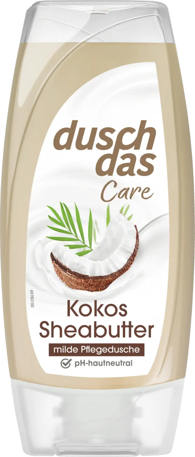 Гель для душа duschdas Duschgel Care Kokos & Sheabutter
Гель для душа duschdas Duschgel Care Kokos & Sheabutter