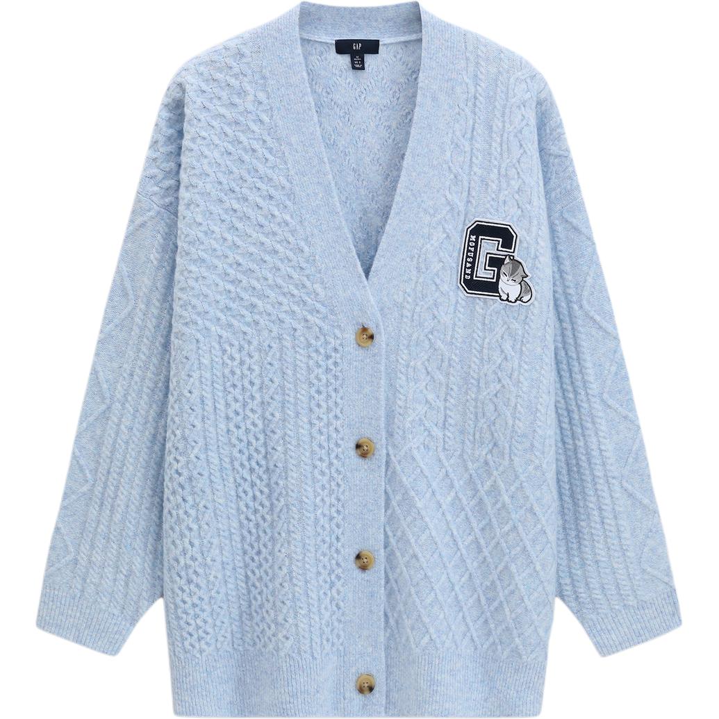 X Mofusand топ женский GAP, светло-голубой
X Mofusand топ женский GAP, светло-голубой