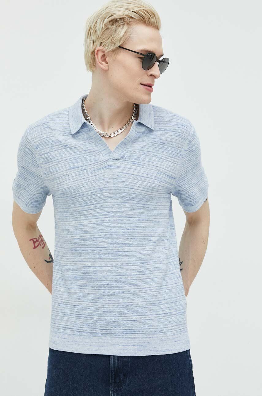 Свитер Abercrombie & Fitch, синий 
Свитер Abercrombie & Fitch, синий