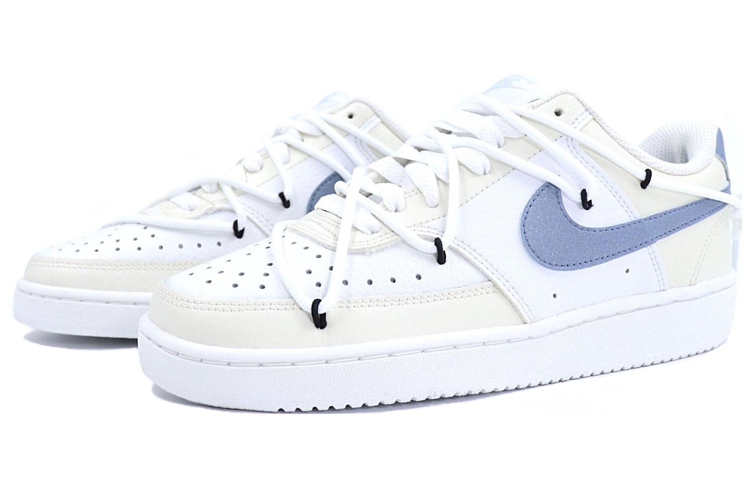 Кроссовки для скейтбординга Court Vision 1 женские низкие бежевый/белый/синий Nike
Кроссовки для скейтбординга Court Vision 1 женские низкие бежевый/белый/синий Nike