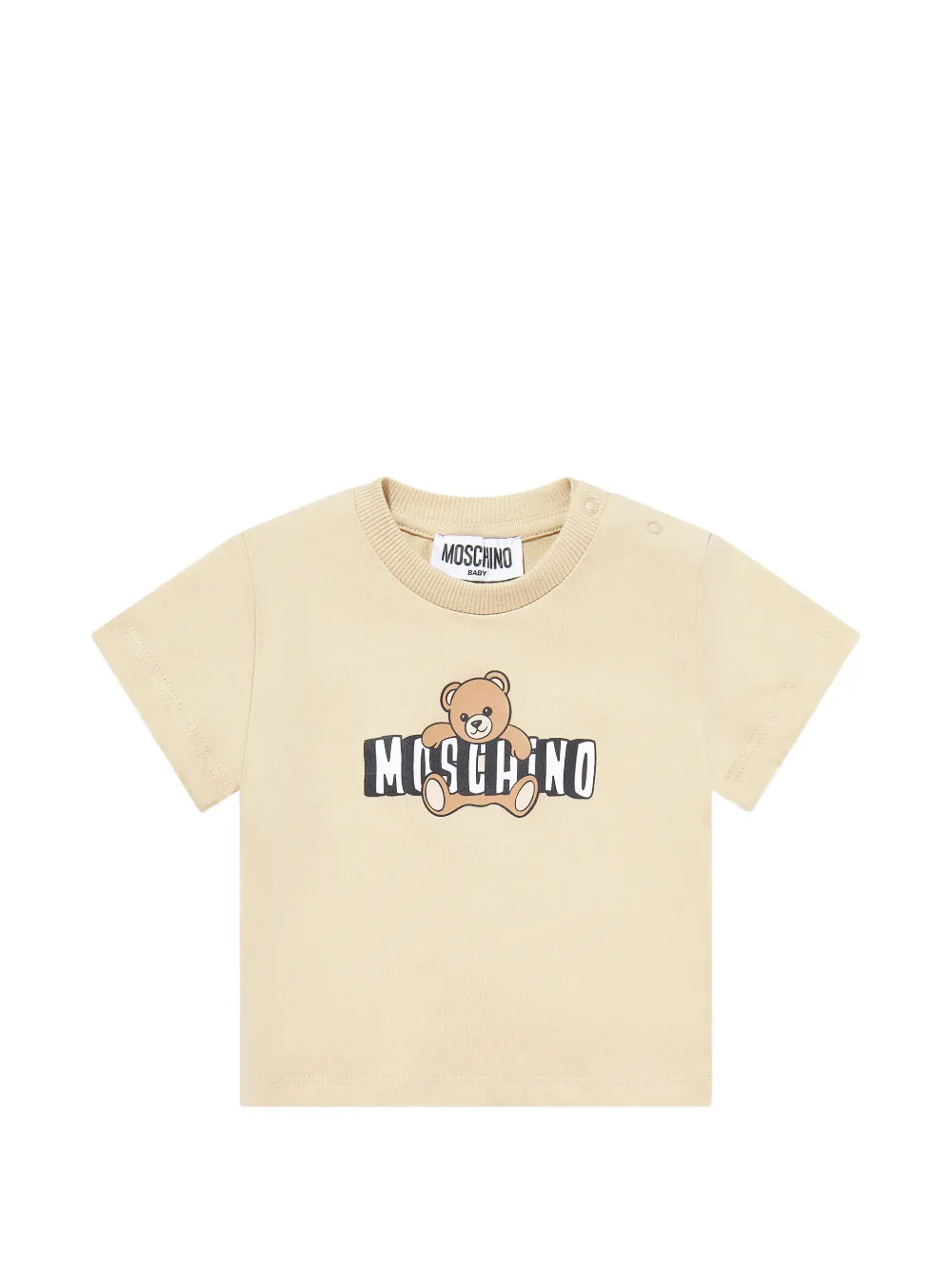 Футболка с графическим принтом Moschino Kids, бежевый
Футболка с графическим принтом Moschino Kids, бежевый