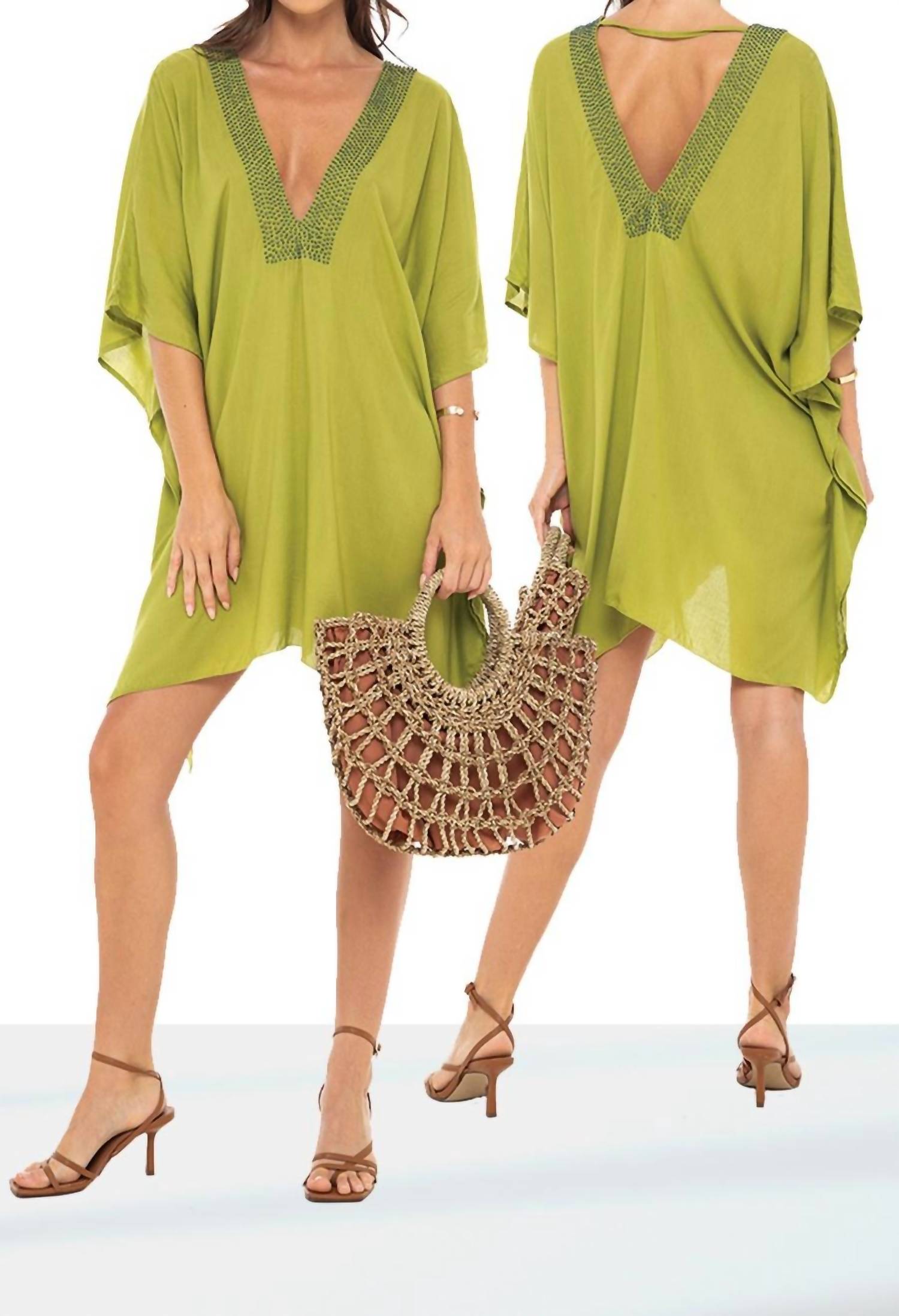 Длинное платье-кафтан цвета лайма Khush, цвет lou lime
Длинное платье-кафтан цвета лайма Khush, цвет lou lime