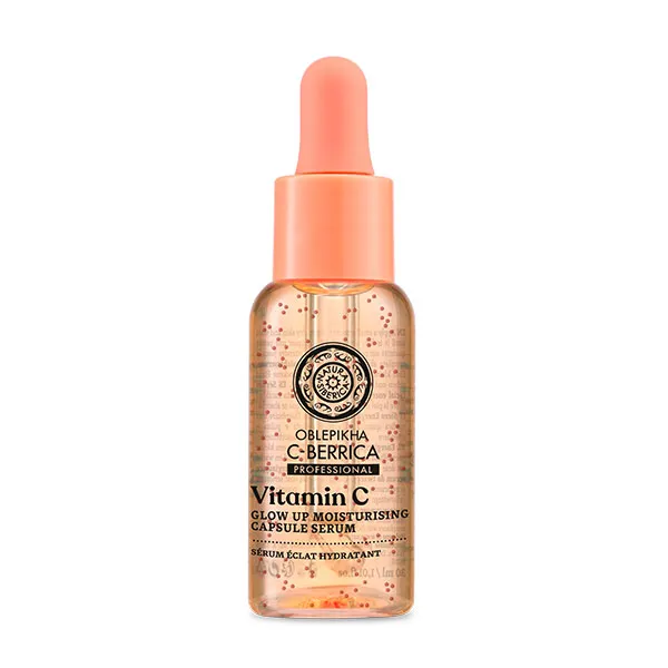 Осветляющая сыворотка для лица Vitamin C Glow Up Capsule Serum Oblepikha, 30 ml
Осветляющая сыворотка для лица Vitamin C Glow Up Capsule Serum Oblepikha, 30 ml