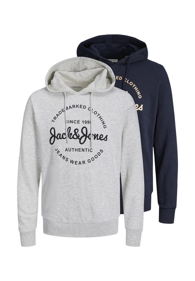 Толстовка с капюшоном «Лес» двойная упаковка Jack & Jones, серый
Толстовка с капюшоном «Лес» двойная упаковка Jack & Jones, серый