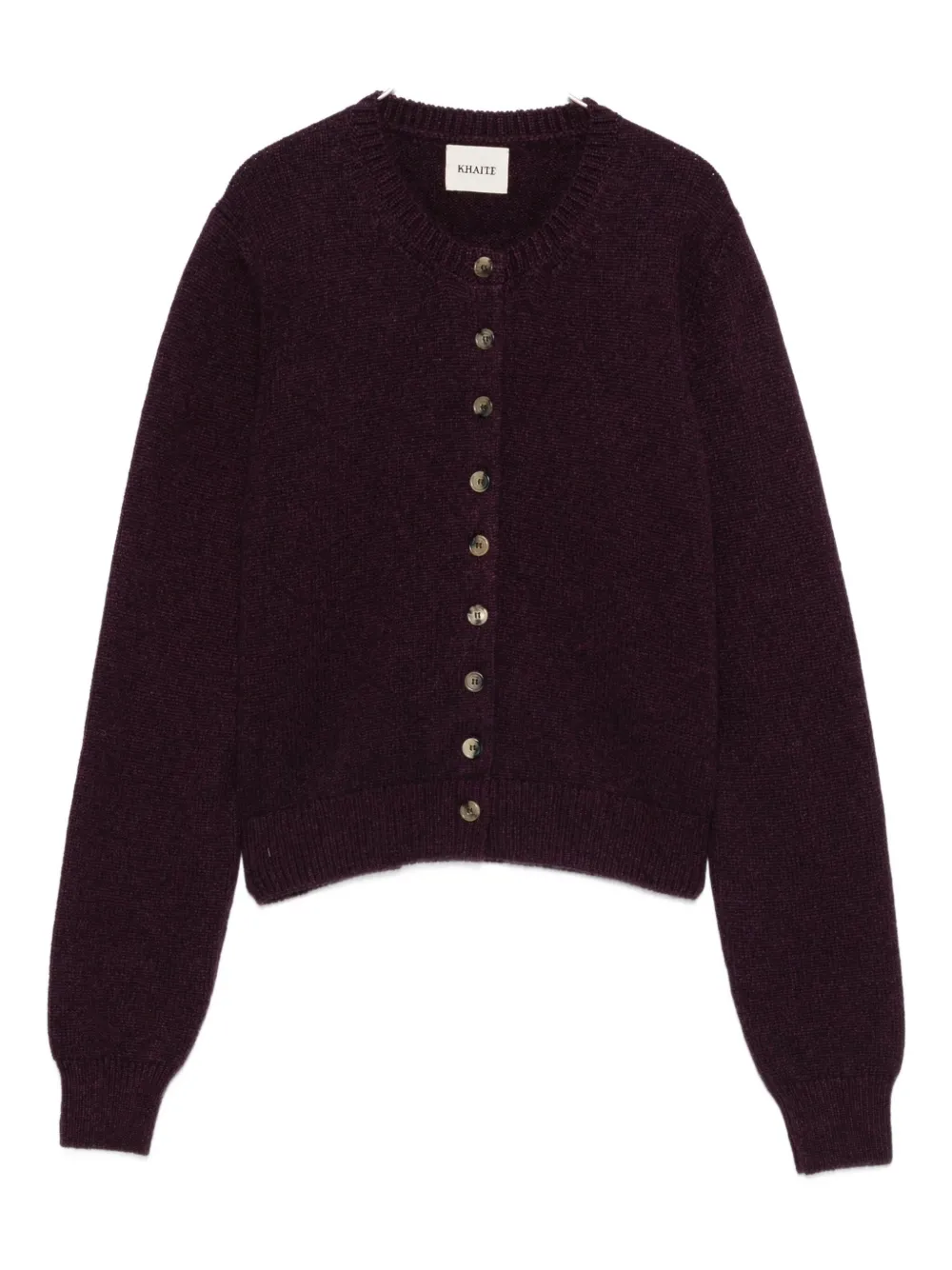 Кашемировый кардиган KHAITE, фиолетовый
Кашемировый кардиган KHAITE, фиолетовый