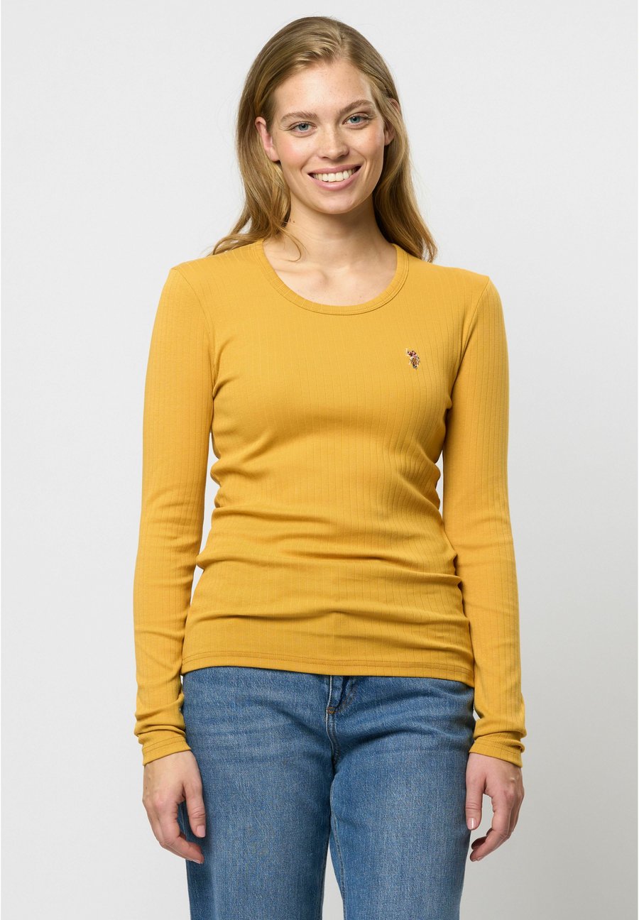 Топ U.S. Polo Assn. Long sleeved top, Honey Gold/Yellow
Топ U.S. Polo Assn. Long sleeved top, Honey Gold/Yellow