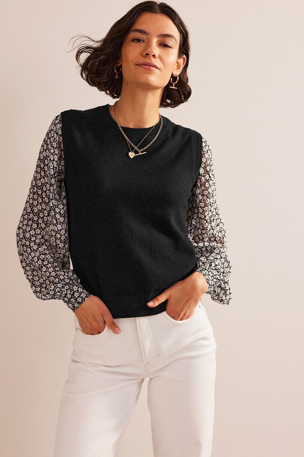 Майка из кашемира Eva Boden, черный
Майка из кашемира Eva Boden, черный