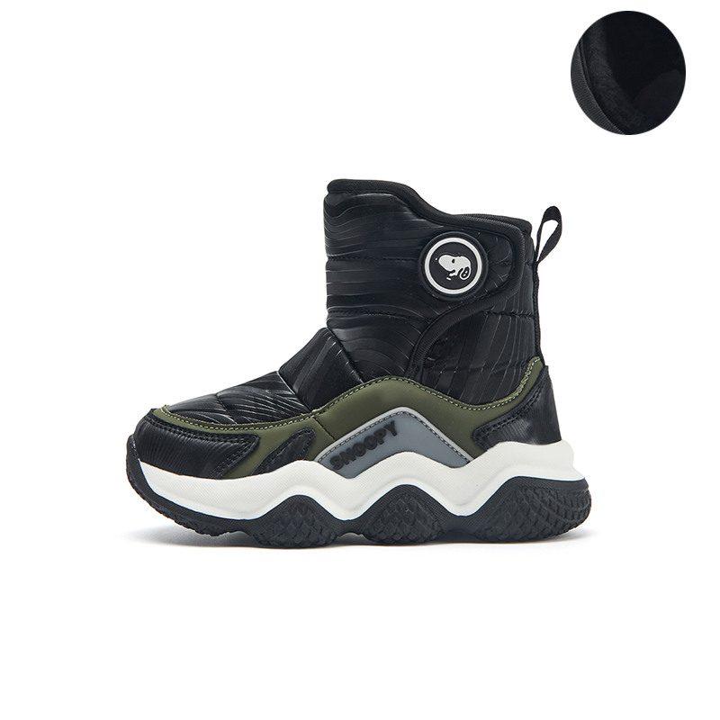 Ботинки Crew Kids' Kids' SNOOPY, черный 
Ботинки Crew Kids' Kids' SNOOPY, черный