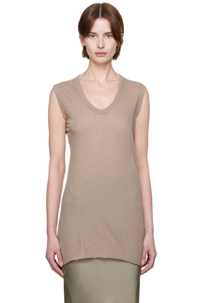 Майка-топ SL «Голливуд» серо-коричневого цвета с V-образным вырезом Rick Owens
Майка-топ SL «Голливуд» серо-коричневого цвета с V-образным вырезом Rick Owens