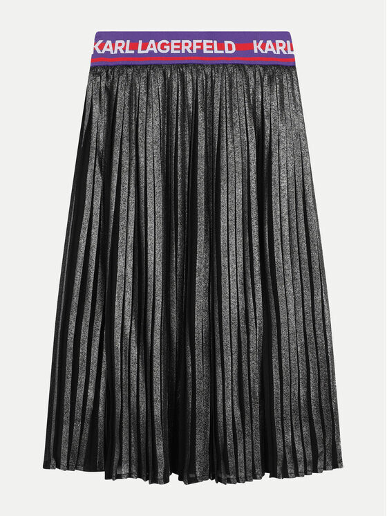Плиссированная юбка стандартного кроя Karl Lagerfeld Kids, серый
Плиссированная юбка стандартного кроя Karl Lagerfeld Kids, серый