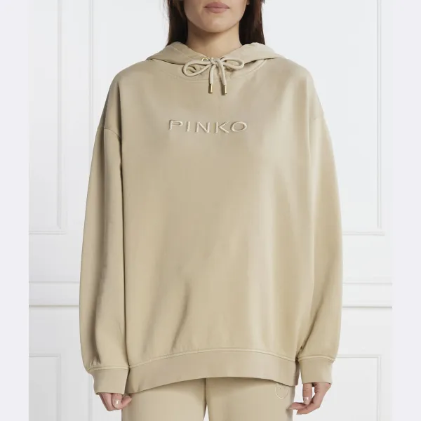 Толстовка свободного кроя Pinko, бежевый
Толстовка свободного кроя Pinko, бежевый