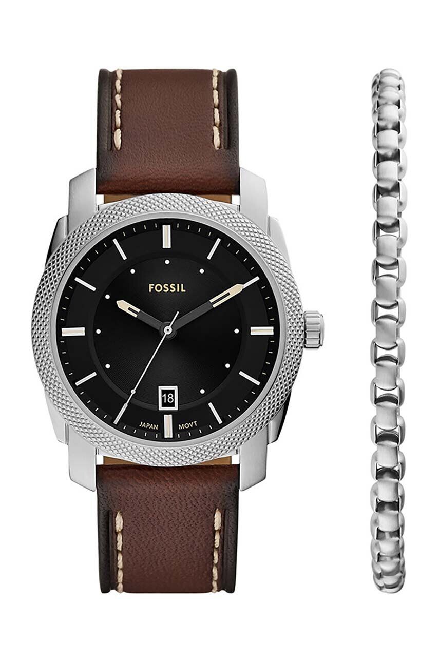 Часы и браслет Fossil, серебряный
Часы и браслет Fossil, серебряный