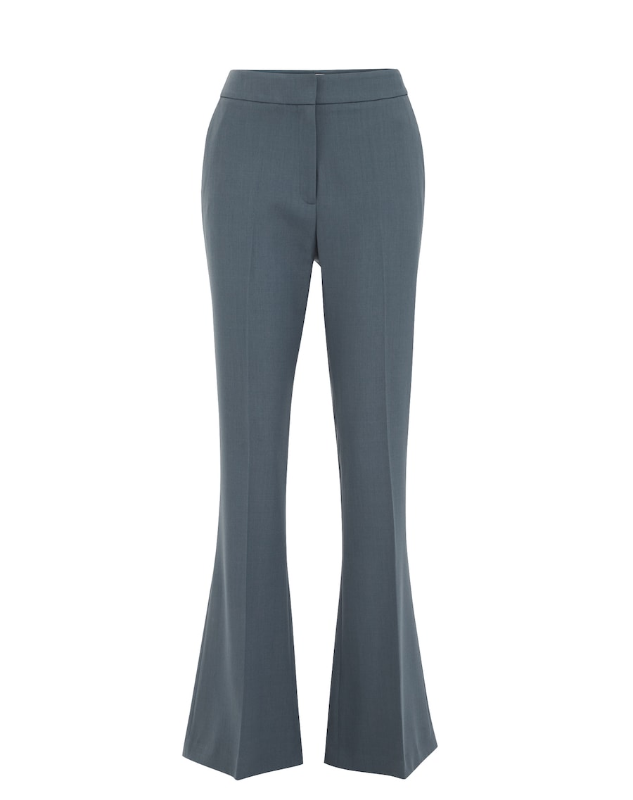 Расклешенные брюки WE Fashion, дымчато-синий
Расклешенные брюки WE Fashion, дымчато-синий