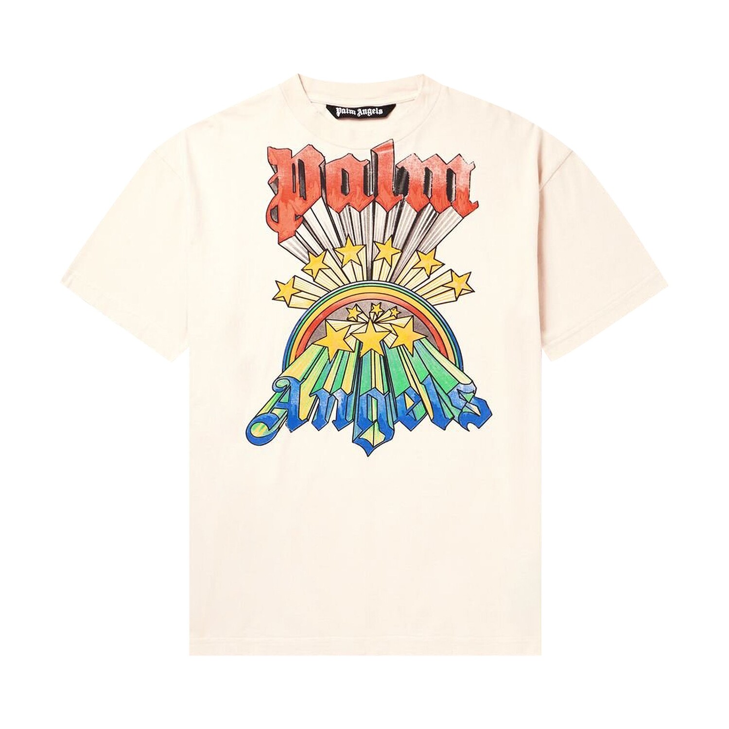 Футболка Palm Angels Rainbow, цвет Белый/Разноцветный
Футболка Palm Angels Rainbow, цвет Белый/Разноцветный