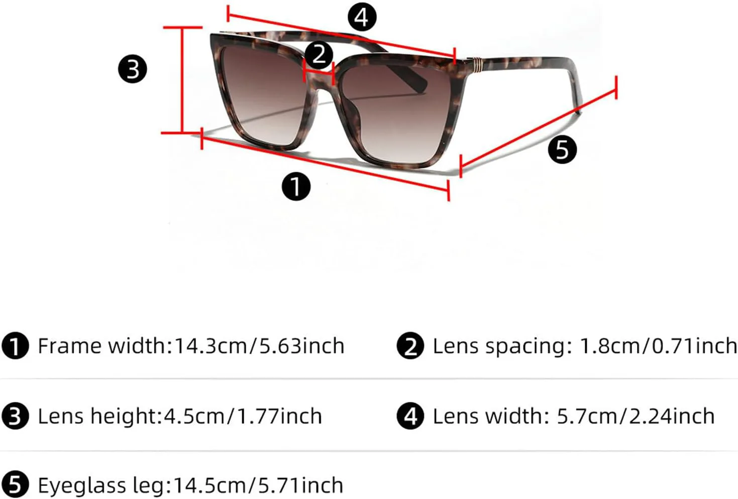 Солнцезащитные очки Willochra Fashion Cat Eye для женщин, винтажные, большие, квадратные, ретро, с леопардовым принтом, с защитой от УФ-излучения UV400, C2
Солнцезащитные очки Willochra Fashion Cat Eye для женщин, винтажные, большие, квадратные, ретро, с леопардовым принтом, с защитой от УФ-излучения UV400, C2