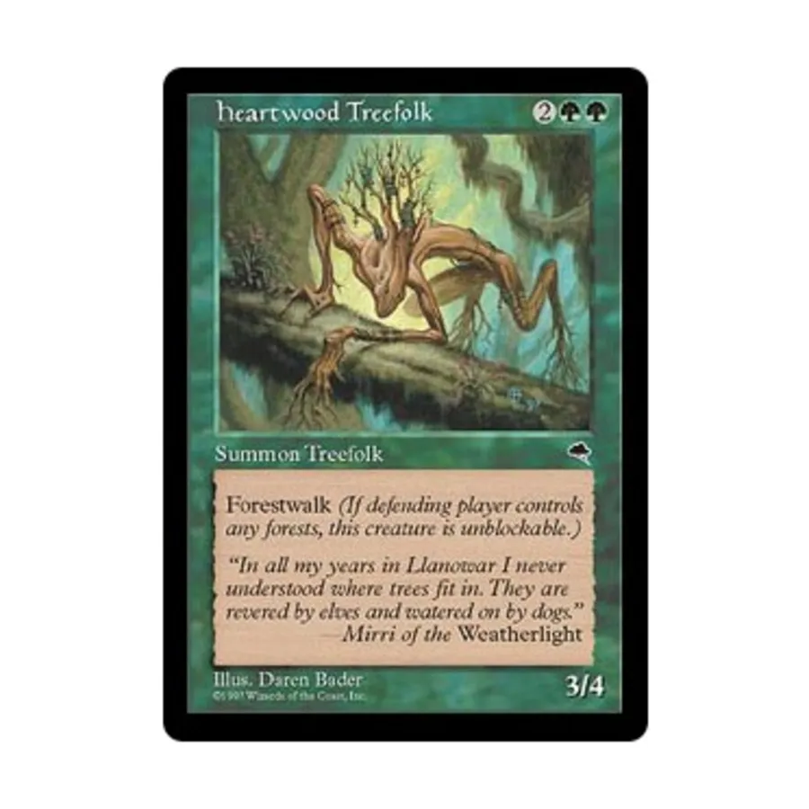 CCG Древесники Хартвуда (U), MTG - Tempest
CCG Древесники Хартвуда (U), MTG - Tempest