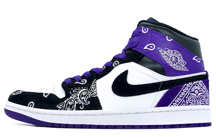 Кроссовки Air JORDAN 1 Vintage Basketball Shoes Unisex Mid-Top Black And White/Purple
Кроссовки Air JORDAN 1 Vintage Basketball Shoes Unisex Mid-Top Black And White/Purple