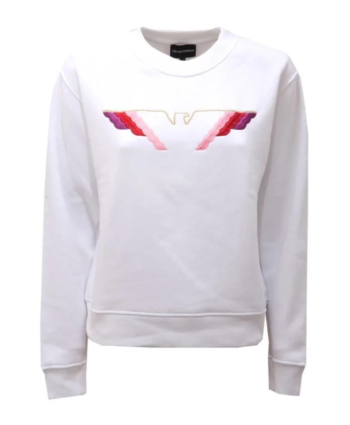 Белый хлопковый свитер модели 6h2m7u Armani, белый
Белый хлопковый свитер модели 6h2m7u Armani, белый