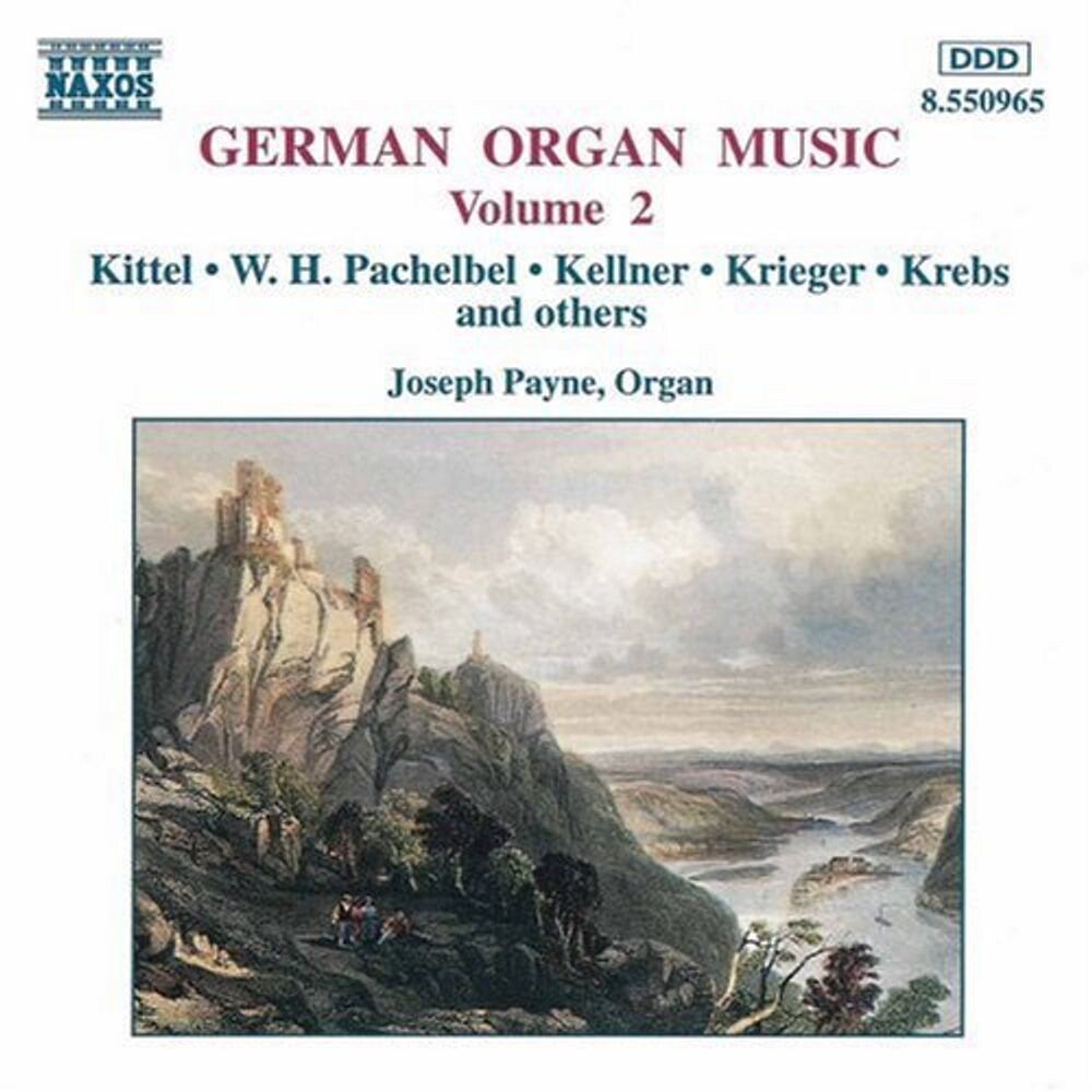 Диск CD German Organ Music Vol. 2 - Joseph Payne
Диск CD German Organ Music Vol. 2 - Joseph Payne