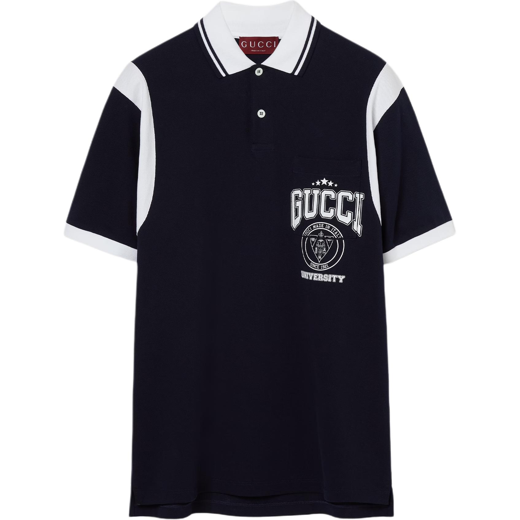 Поло с логотипом GUCCI, синий
Поло с логотипом GUCCI, синий