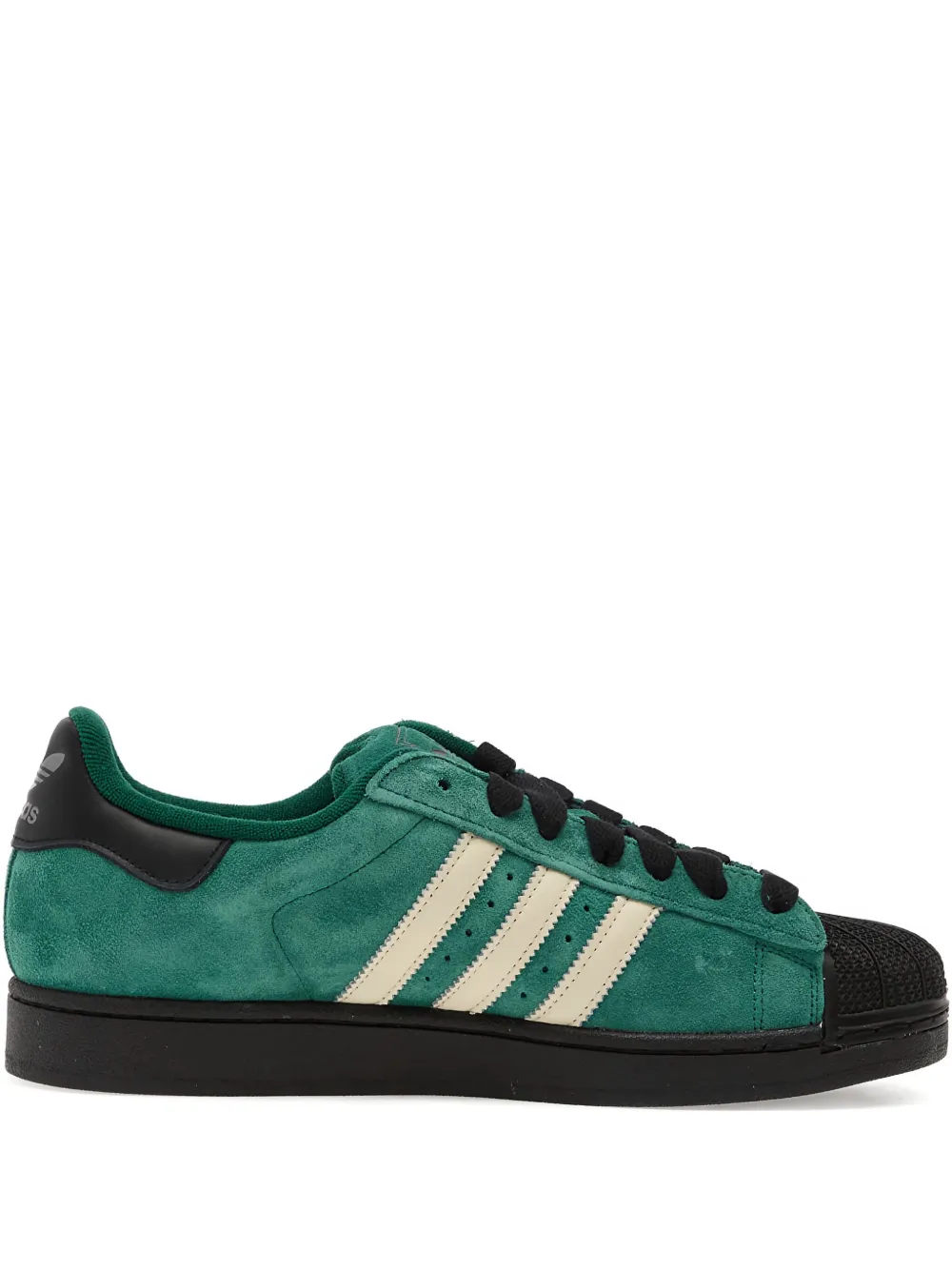 Кроссовки Superstar II с полосками Adidas, зеленый
Кроссовки Superstar II с полосками Adidas, зеленый