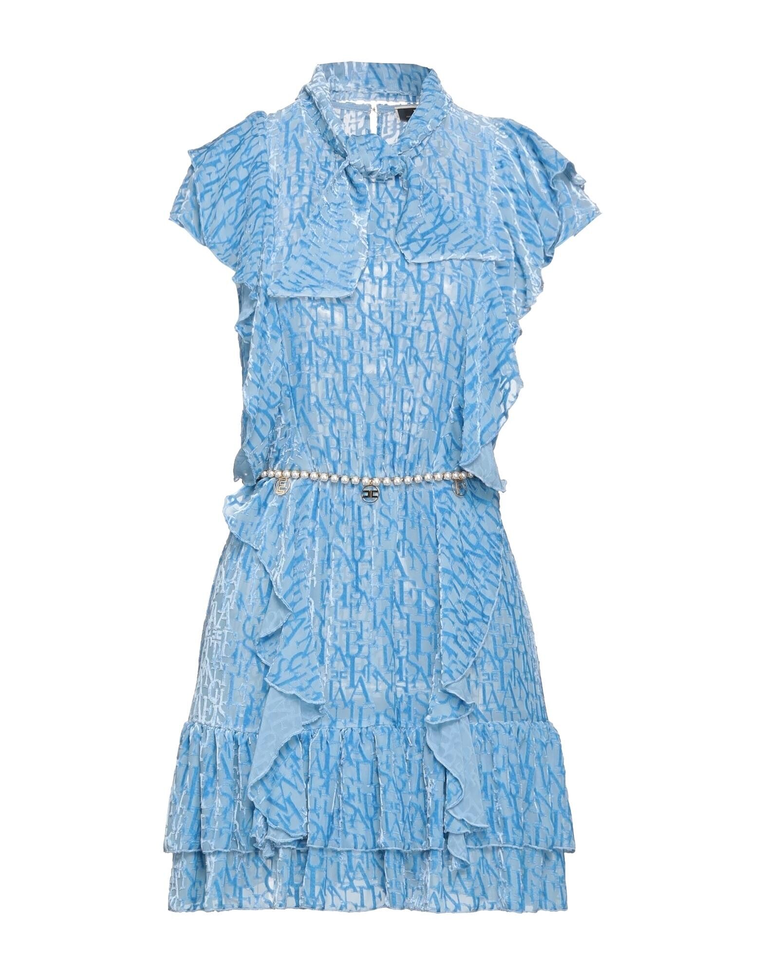 Мини-платье Elisabetta Franchi, небесно-голубой
Мини-платье Elisabetta Franchi, небесно-голубой