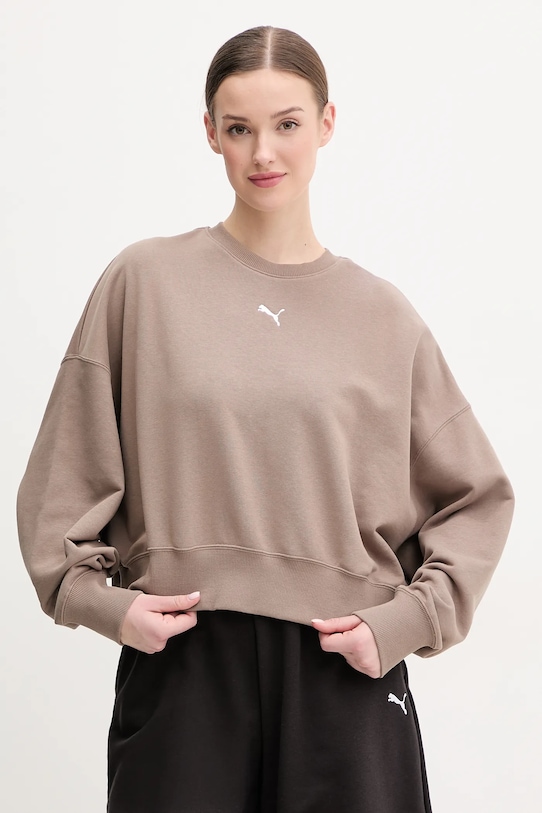 Толстовка Puma, коричневый 
Толстовка Puma, коричневый