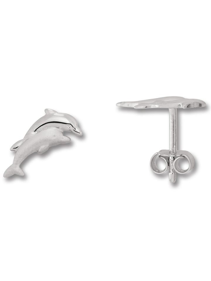 ONE ELEMENT Серьги-гвоздики в виде дельфинов, изготовленные из серебра 925 пробы
ONE ELEMENT Серьги-гвоздики в виде дельфинов, изготовленные из серебра 925 пробы