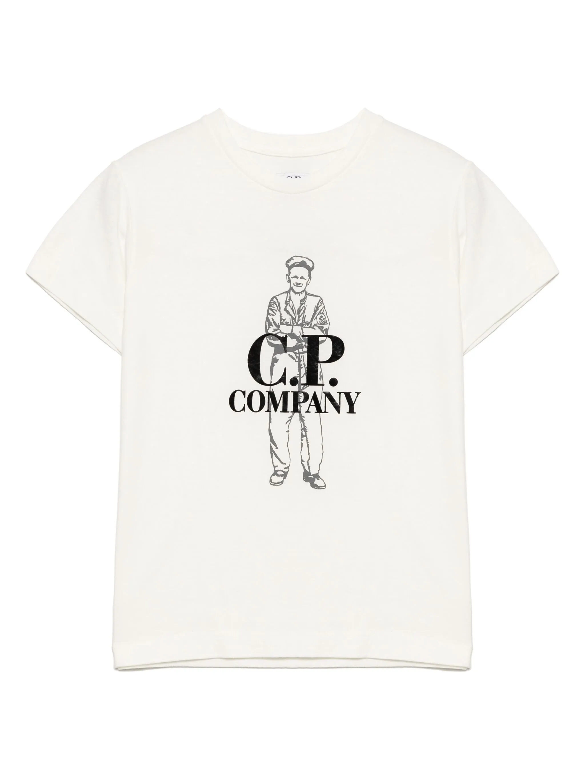 Футболка с графичным принтом C.P. Company Kids, белый
Футболка с графичным принтом C.P. Company Kids, белый