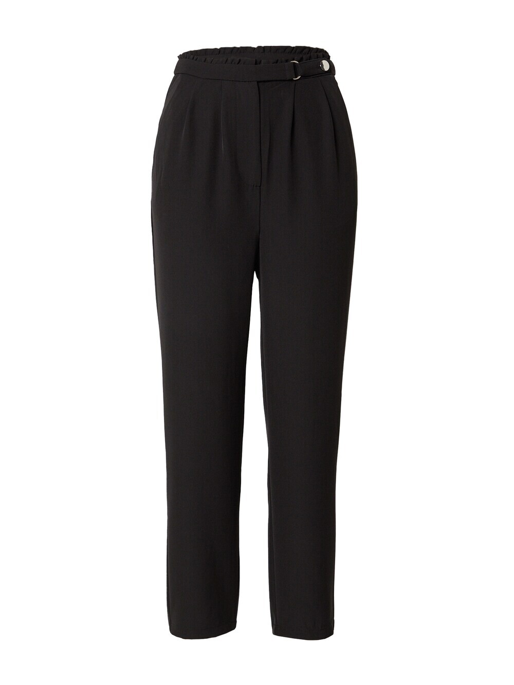 Зауженные брюки со складками спереди About You Meline, черный
Зауженные брюки со складками спереди About You Meline, черный