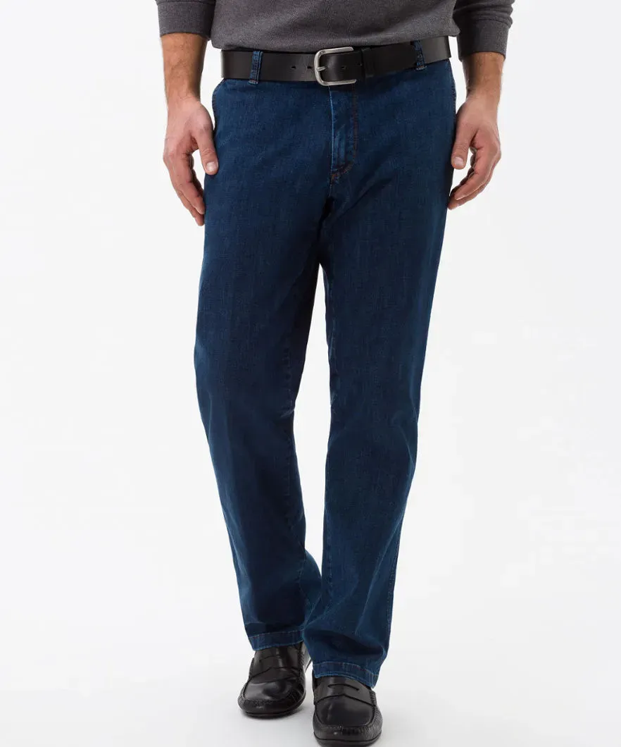 Удобные джинсы EUREX by BRAX "Стиль JIM 316", синий 
Удобные джинсы EUREX by BRAX "Стиль JIM 316", синий