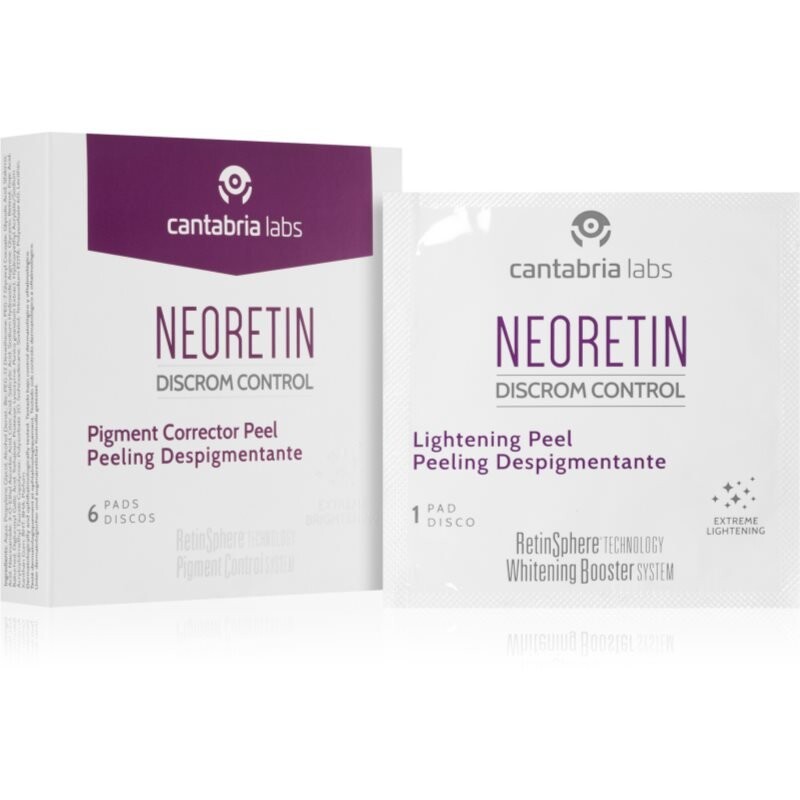 Neoretin Discrom control Lightening Peel ферментный пилинг с гликолевой кислотой 6х1 мл Inna Marka
Neoretin Discrom control Lightening Peel ферментный пилинг с гликолевой кислотой 6х1 мл Inna Marka