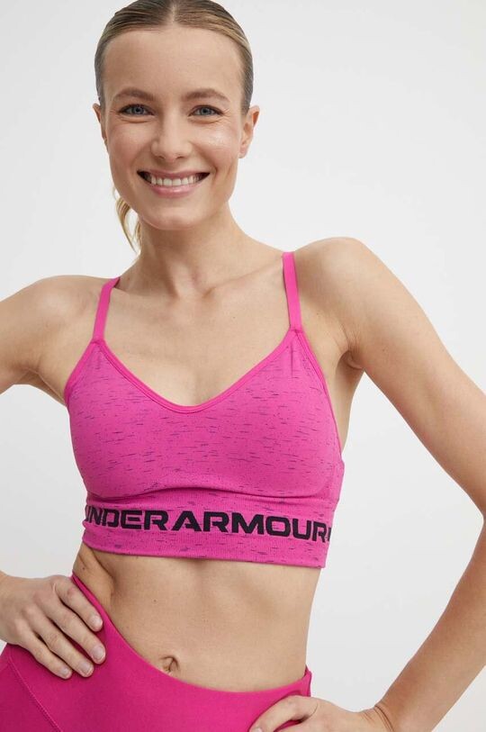 Спортивный бюстгальтер Under Armour, розовый
Спортивный бюстгальтер Under Armour, розовый