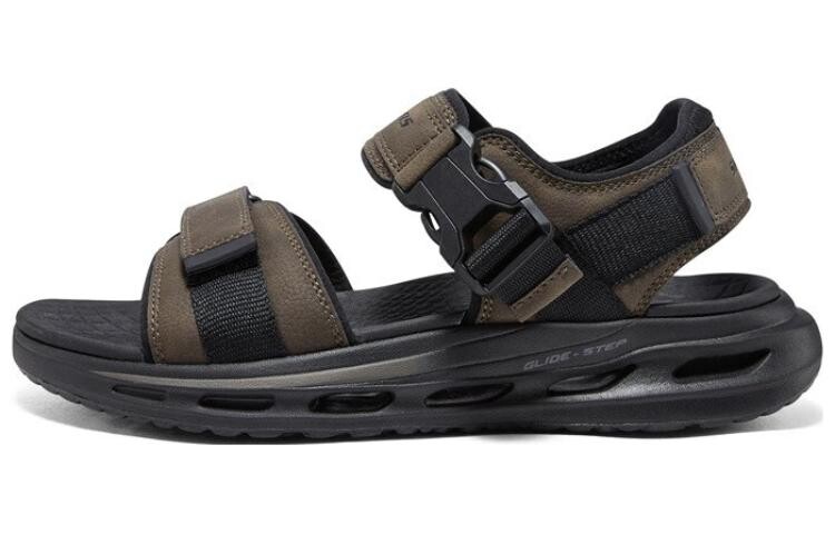 Пляжные сандалии мужские темно-коричневые Skechers
Пляжные сандалии мужские темно-коричневые Skechers