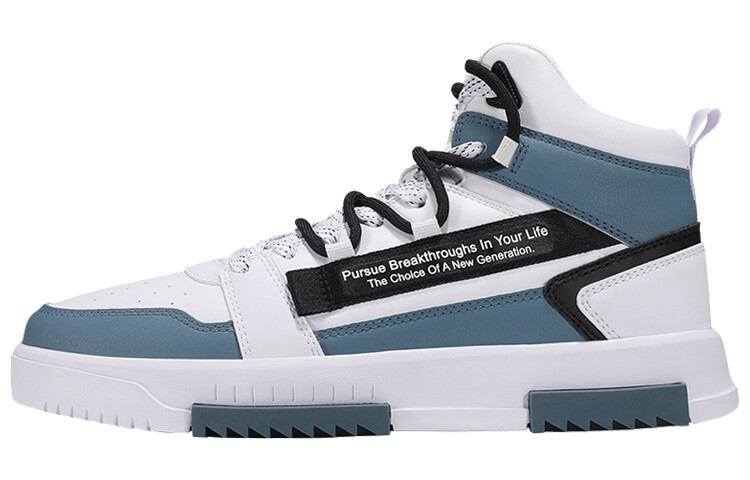 Обувь для скейтбординга Мужская с высоким верхом Белый/Синий/Черный Xtep
Обувь для скейтбординга Мужская с высоким верхом Белый/Синий/Черный Xtep