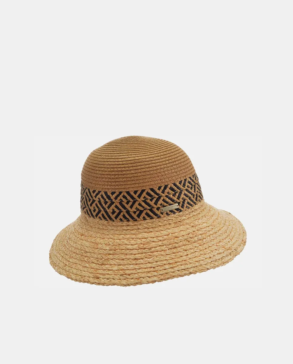 Плетеная панама Seeberger, коричневый
Плетеная панама Seeberger, коричневый