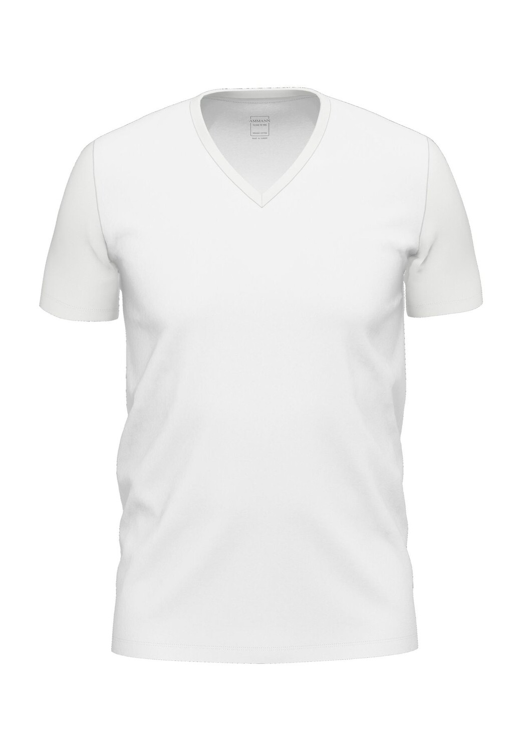 Мужская майка Close To You с v-образным вырезом AMMANN, белый 
Мужская майка Close To You с v-образным вырезом AMMANN, белый