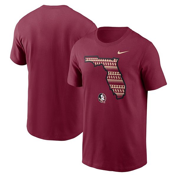 Мужская футболка florida state seminoles с принтом в форме кампуса Nike
Мужская футболка florida state seminoles с принтом в форме кампуса Nike