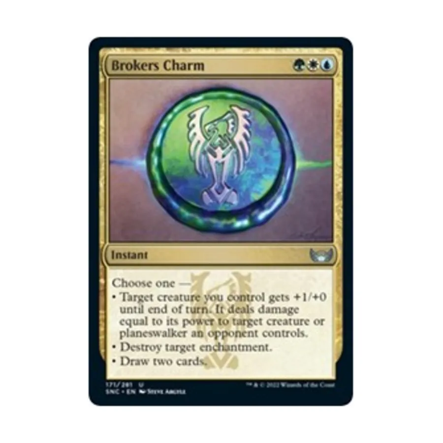 CCG Брокерское очарование (U), MTG - Streets of New Capenna
CCG Брокерское очарование (U), MTG - Streets of New Capenna